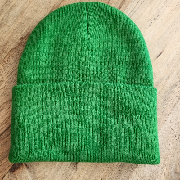 Carhartt Green Knit Cuffed Beanie Hat - Picture 3 of 10